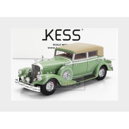 1:43 KESS MODEL Pierce Arrow 124 Convertible Berline Sedan Le Baron Closed 1933 Light Green KE43059000