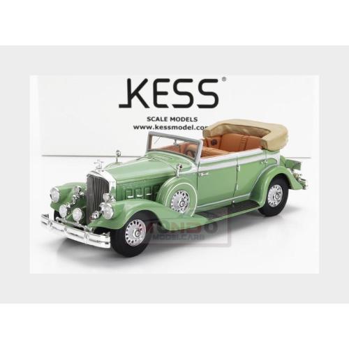 1:43 KESS MODEL Pierce Arrow 124 Convertible Berline Sedan Le Baron Open 1933 Light Green KE43059001