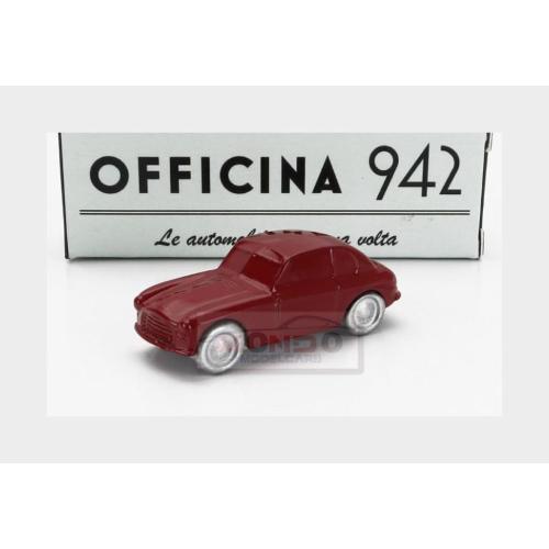 1:76 OFFICINA-942 Fiat 500 C Panoramica Zagato 1949 Red ART2050A