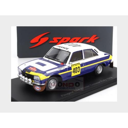 1:43 SPARK Peugeot 504 #403 Winner Rally Codasur 1979 J.Guichet J.Todt S5632