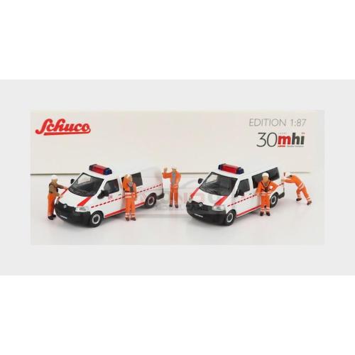1:87 SCHUCO Volkswagen Set 2X T5 Minibu1:87 SCHUCO Volkswagen Set 2X T5 Minibu500