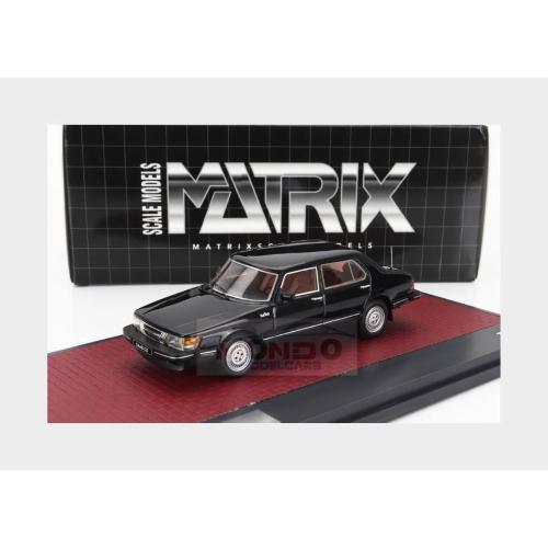 1:43 MATRIX Saab 900 Cd Turbo 1986 Black MX41801-052