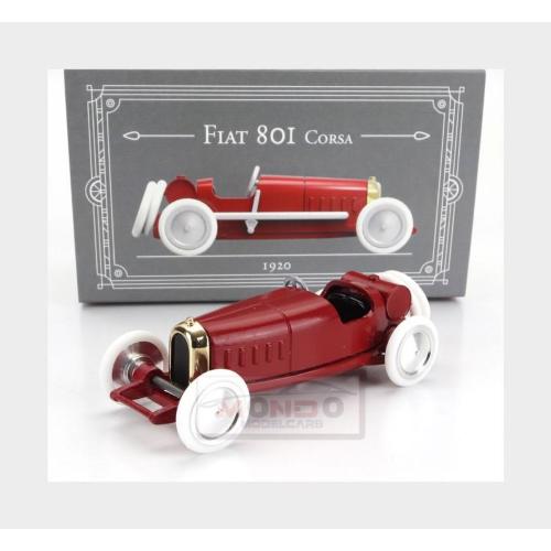 1:43 OFFICINA-942 Fiat 801 Spider Corsa 1920 Dark Red SR01