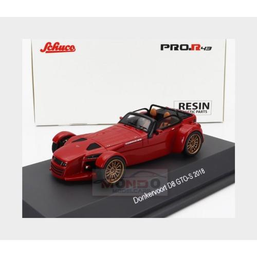 1:43 SCHUCO Donkervoort D8 Gto-S 2018 Red 450934000