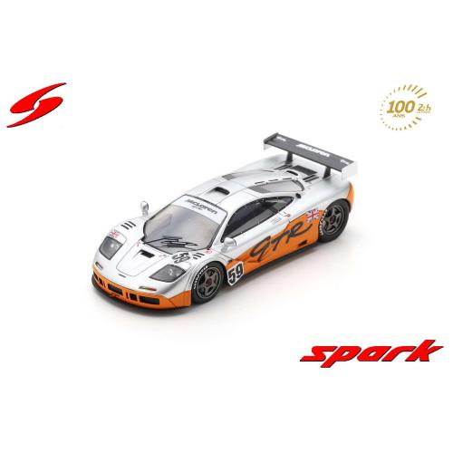 1:43 SPARK Mclaren F 1 Gtr 6.1L V12 Team Essais #59 Pre-Qualifications 24H Le Mans 1995 Y.Dalmas P.H.Raphanel S5060
