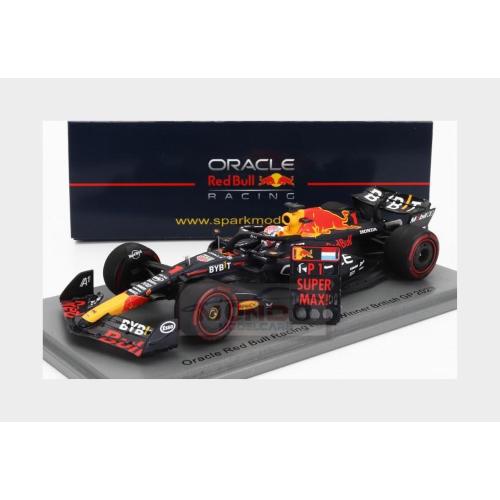 1:43 SPARK Red Bull F1 Rb19 Team Oracle Red Bull Racing #1 World Champion Winner British Gp 2023 Max Verstappen S8592