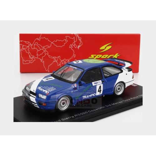 1:43 SPARK Ford England Sierra Rs500 Cosworth #4 3Rd Macau Guia Race 1989 Hisashi Yokoshima SA195
