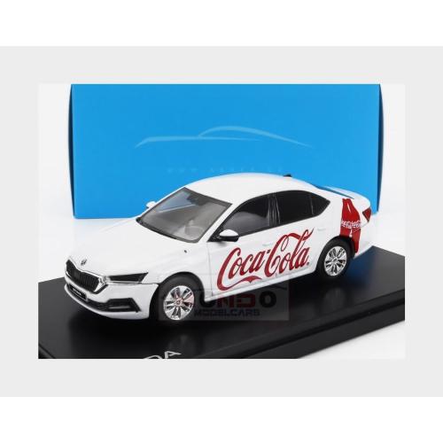 1:43 ABREX Skoda Octavia Iv Coca-Cola 2020 White 143FA-036F06