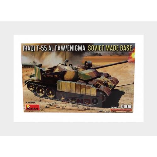 1:35 MINIART Tank T-55 Al Faw Enigma Soviet Made Base Military 1945 Kit MA37095