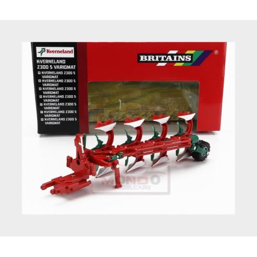 1:32 BRITAINS Variomat Kverneland Z300S Red Green LC43344