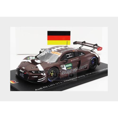 1:43 SPARK Audi R8 Lms Gt3 5.2L V10 Team Attempto Racing #66 Dtm Season 2022 Marius Zug Brown SG874
