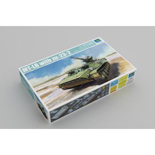 1:35 TRUMPETER KIT Mt-Lb With Zu-23-2 TR09618