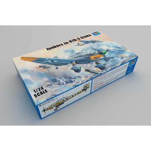 1:24 TRUMPETER KIT Junkers Ju-87D-5 Stuka TR02424