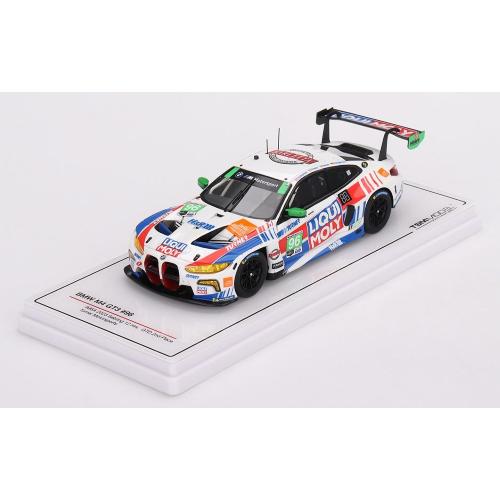 1:43 TRUESCALE Bmw 4-Series M4 Gt3 Team Turner Mototrsports #96 2Nd Gtd Class 12H Sebring 2023 P.Gallagher R.Foley M.Dinan White Blue Red TSM430748