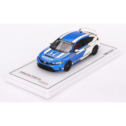 1:43 TRUESCALE Honda Civic Type R Blue 2023 TSM430767
