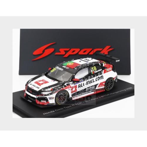 1:43 SPARK Honda Civic Type R Tcr Team Munnich Mototrsport #18 2Nd Race 3 Hungaroring Wtcr 2020 Tiago Monteiro S8965