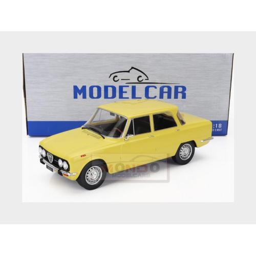 1:18 MCG Alfa Romeo Nuova Giulia Super 1974 Yellow MCG18334