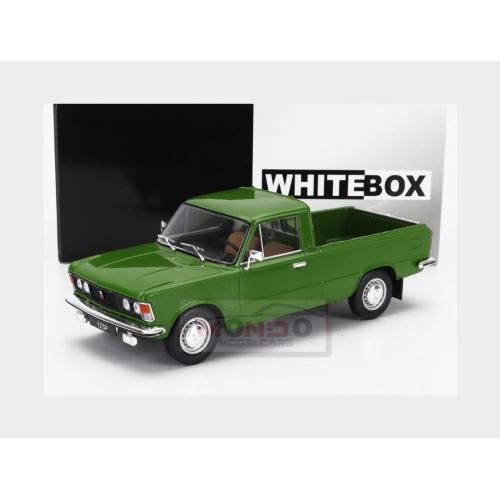 1:24 WHITEBOX Fiat 125P Pick-Up 1972 Green WB124219