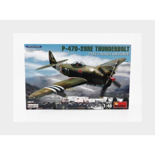 1:48 MINIART Dragon Wings P-47D-28Re Thunderbolt Airplane Military 1942 / MA48015