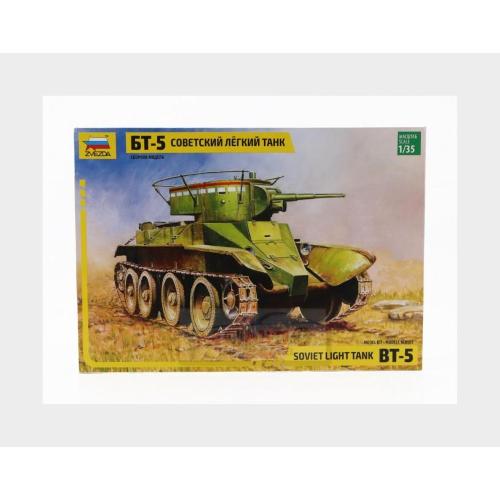 1:35 ZVEZDA Tank Bt-5 Soviet Light Tank Military 1945 Kit ZS3507
