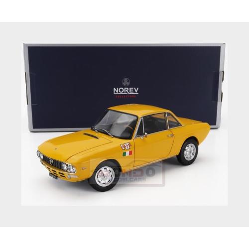 1:18 NOREV Lancia Fulvia 1600 Hf Lusso 1971 Yellow NV187981