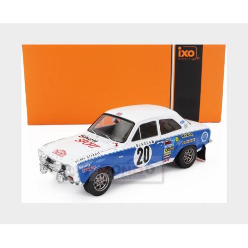 1:24 IXO Ford England Escort Mki Rs 1600 (Night Version) #20 4Th Rally Montecarlo 1973 Hannu Mikkola Jim Porter Blue White 24RAL033A.22