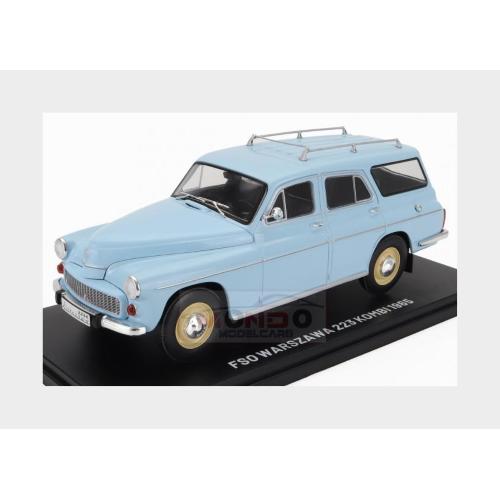 1:24 EDICOLA Warszawa 223 Fso Kombi Sw Station Wagon 1965 Light Blue VQR044