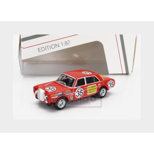 1:87 SCHUCO Mercedes Benz 300 Sel 6.8 Team Mercedes Amg #35 2Nd 24H Spa Francorchamps 1971 Hans Heyer Clemens Schickentanz Red 452682300