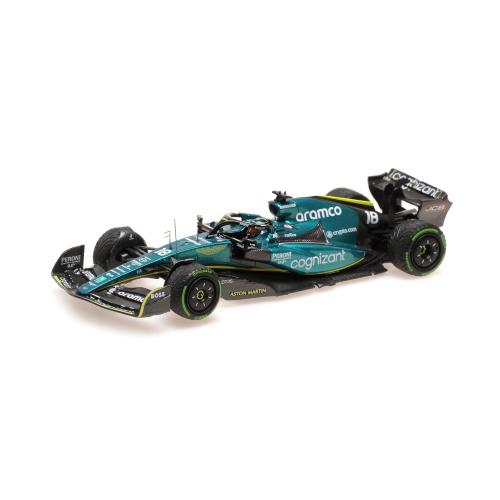 1:43 MINICHAMPS Aston Martin F1 Amr22 Team Aramco Cognizart #18 Singapore Gp 2022 Lance Stroll 417221718