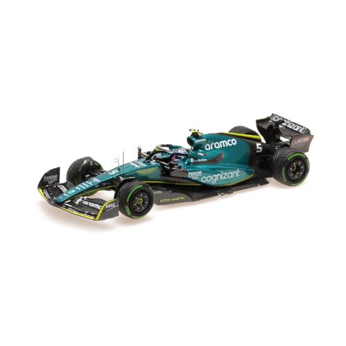1:43 MINICHAMPS Aston Martin F1 Amr22 Team Aramco Cognizart #5 Japan Gp 2022 Sebastian Vettel 417221805