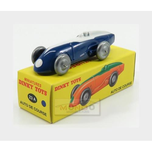 1:43 EDICOLA Dinky Race Car #5 1930 Blue White 23A-BLUE