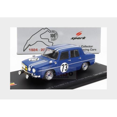 1:43 SPARK Renault R8 #73 24H Spa 1966 Mauro Bianchi Jean Vinatier 100SPA02