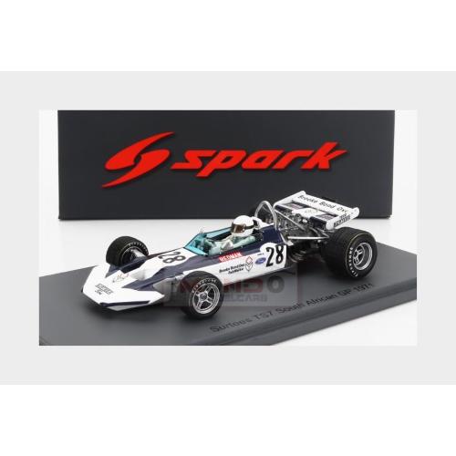 1:43 SPARK Surtees F1 Ts7 #28 Sud African Gp 1971 Brian Redmann S5403