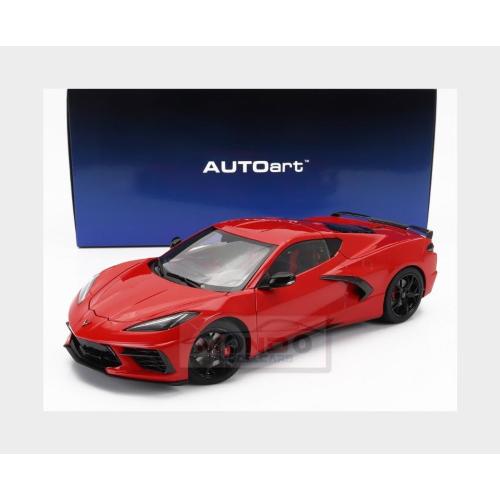 1:18 AUTOART Chevrolet Corvette C8 Z51 Stingray Spider 2020 Torch Red AA71282