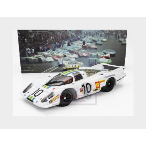 1:18 WERK83 Porsche 917 Lh 4.5L Team John Woolfe Racing #10 24H Le Mans 1969 John Woolfe Herbert Linge White W18019005