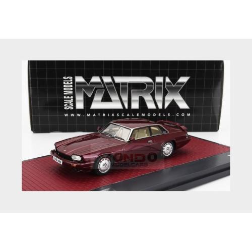1:43 MATRIX Jaguar Xjr-S 1993 Red MX41001-242