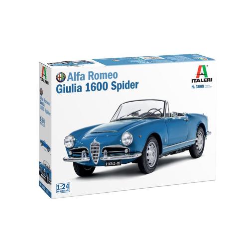 1:24 ITALERI Alfa Romeo Giulia 1600 Spider Kit IT3668