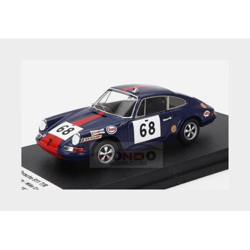 1:43 TROFEU Porsche 911T Coupe Team Paul Watson Race Organisation#68 24H Le Mans 1971 John Chatham Mike Coombe Blue Red TRFDSN203