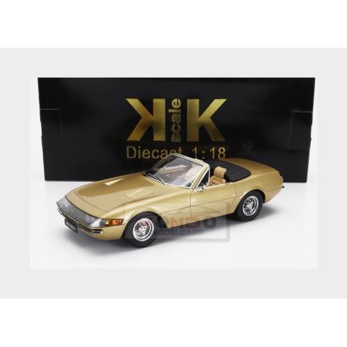 1:18 KK SCALE Ferrari 365 Gts Daytona Spider Open 1969 Gold Met KKDC180614