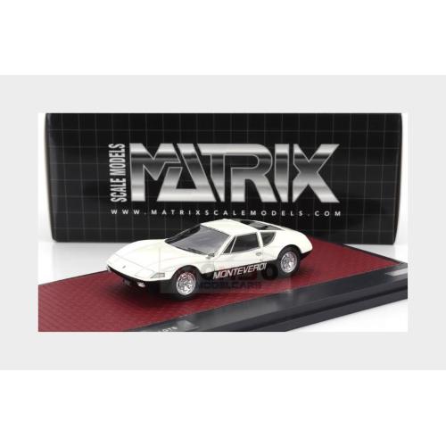 1:43 MATRIX Monteverdi Hai 450 Gts 1973 White Black MX41308-033