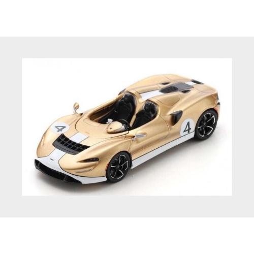 1:43 SCHUCO Mclaren Elva #4 Racing 2020 Gold White 450926700
