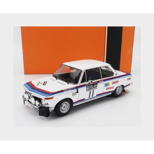1:18 IXO Bmw 2002 Team Bmw Motorsport (Night Version) #11 Rally Rac 1973 Achim Warmbold Jean Todt White 18RMC164.22