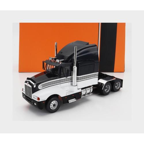 1:43 IXO Kenworth T600A Tractor Truck 3-Assi 1986 Black White TR183.22