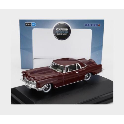 1:87 OXFORD Lincoln Continental 1956 Red OXF87LC56005