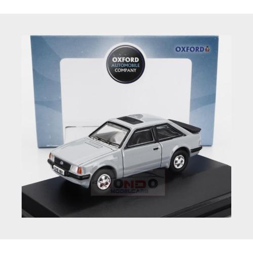 1:76 OXFORD Ford England Escort Mkiii 1985 Grey OXF76XR008