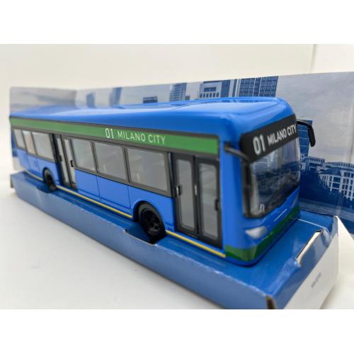 1:50 BURAGO City Bus Milano City 19 Cm Blue BU32102BL