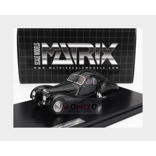 1:43 MATRIX Bugatti Type 57S Atlantic 1937 Black MX40205-113