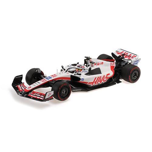 1:18 MINICHAMPS Haas F1 Vf-22 Team Haas #20 Pole Position Brazilian Gp 2022 Kevin Magnussen White Black Red 117222120