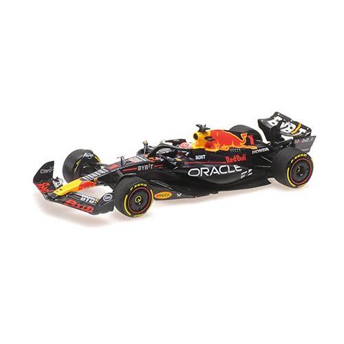 1:43 MINICHAMPS Red Bull F1 Rb19 Team Oracle Red Bull Racing #1 World Champion Winner Monaco Gp 2023 Max Verstappen Matt Blue 417230701