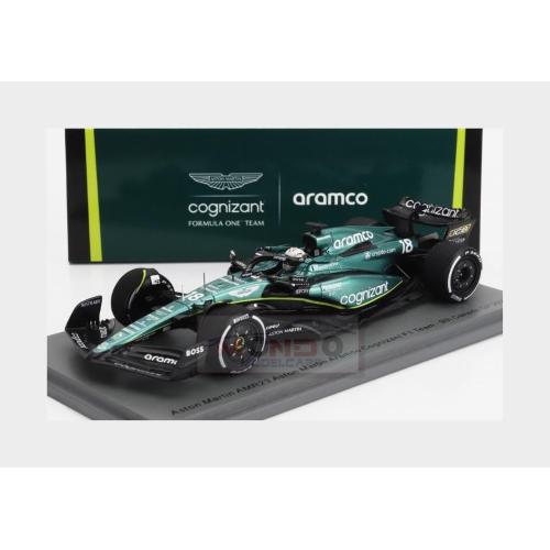 1:43 SPARK Aston Martin F1 Amr23 Team Aramco Cognizant #18 Canada Gp 2023 Lance Stroll S8598